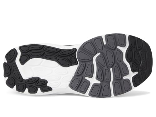 New Balance Kid's Fresh Foam X 860 V13 Running Shoe, Black/White/Magnet, 5.5 Medium US