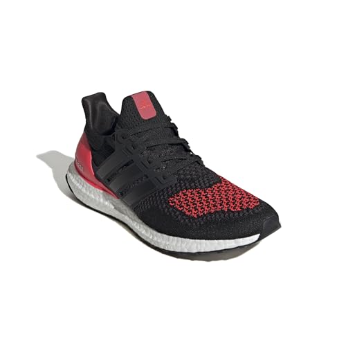 Adidas Mens Ultraboost 1.0 Sportswear, Black/Black/Lucid Red, 12.5