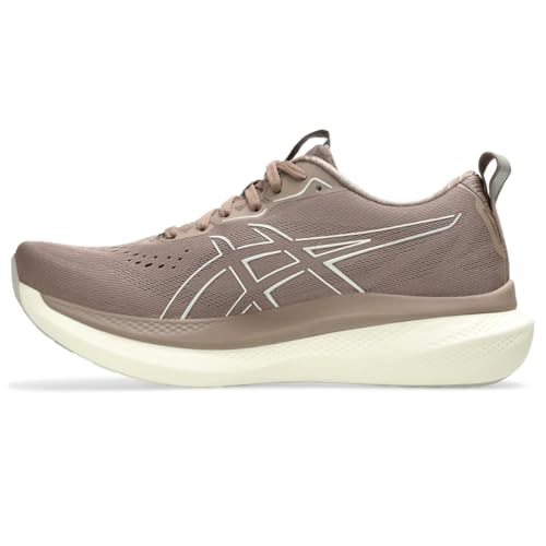 ASICS Men's GLIDERIDE MAX Running Shoes, 11.5, Taupe Grey/Birch