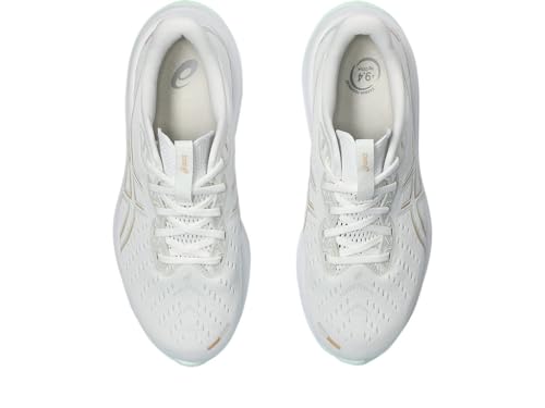 ASICS Women's Gel-Cumulus 26 Running Shoe, 12, White/Pale Mint