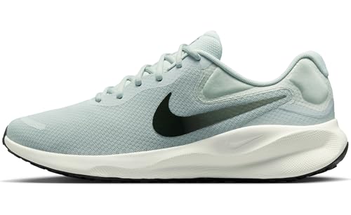 Nike Revolution 7 Men's Road Running Shoes (FB2207-011, Light Silver/Light Army/Pale Ivory/Sequoia) Size 11.5 - product image