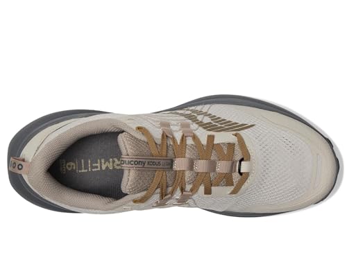 Saucony Men's Xodus Ultra 4 Sneaker, Oat/Kodiak, 11.5