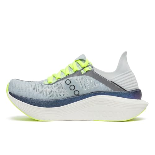 Saucony Unisex Endorphin Elite 2 Running Shoe, Airy/Nightsky, 7.5