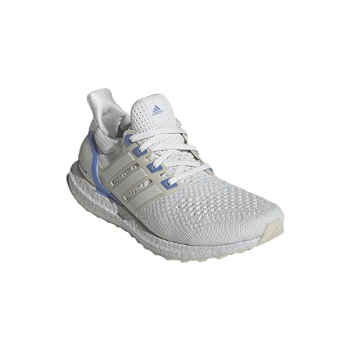 Adidas Women's Ultraboost 1.0, Crystal White/Crystal White/Powder Yellow, 7
