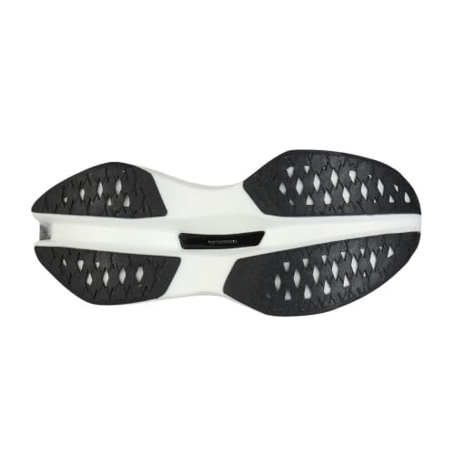 On Cloudboom Max Running Shoes Womens Road, White Black, 8.5