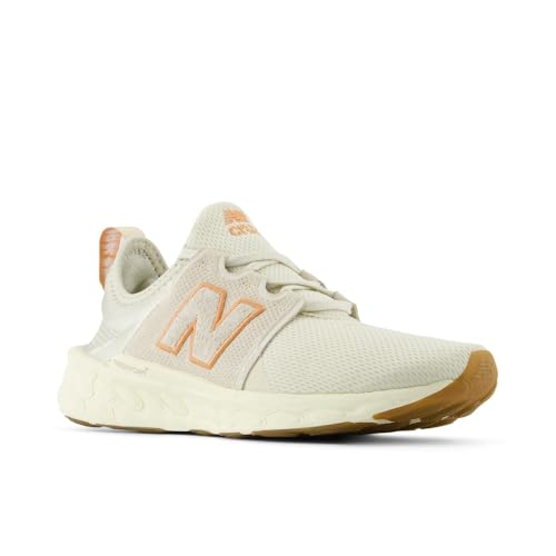 New Balance Women's Fresh Foam X Cruz V3 Running Shoe, Linen/Sea Salt/Copper, 10 M