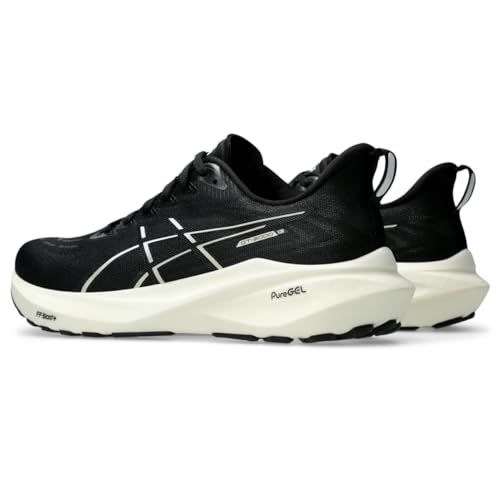 ASICS Men's GT-2000 13 Running Shoe, 10, Black/White