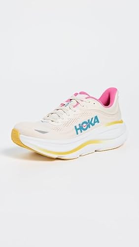 HOKA Womens Bondi 9 (Alabaster/Birch, US Footwear Size System, Adult, Women, Numeric, Medium, 4.5)