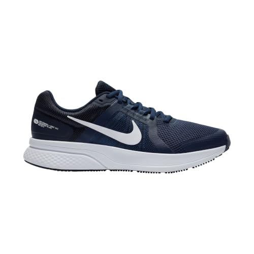 Nike Men's Run Swift 2 Running Shoe, Midnight Navy White Obsidian, 12