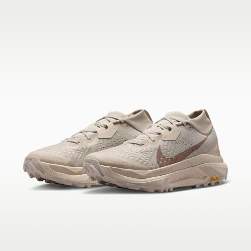 Nike ACG Zegama Women's Trail Running Shoes (Cream II/Safety Orange/Light Orewood Brown) Size 9 - alternate view 5