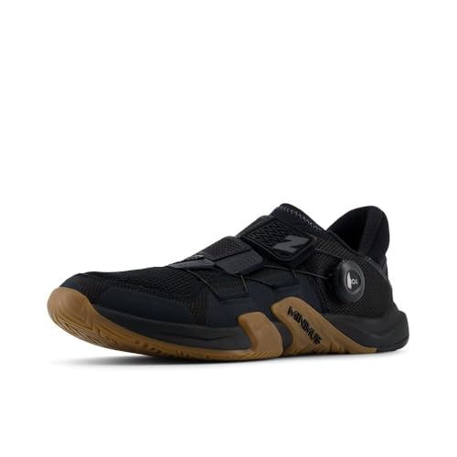 New Balance Men's Minimus TR V2 BOA Cross Trainer, Black/Phantom/Gum 020, 11 M