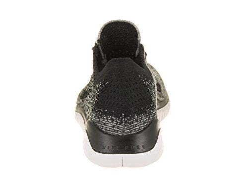 Nike Womens WMNS Free RN Flyknit 2018 942839 101 - Size 5.5W White/Black
