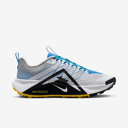 Nike Wildhorse 10 Men's Trail Running Shoes (FV2338-100, White/Black/University Blue/Playful Pink) Size - alternate view 3