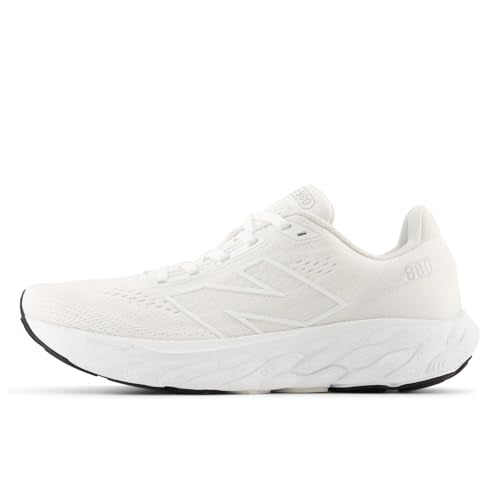 New Balance Women's Fresh Foam X 880 V14 Running Shoe, White/Silver Metallic/Sea Salt, 6 XW