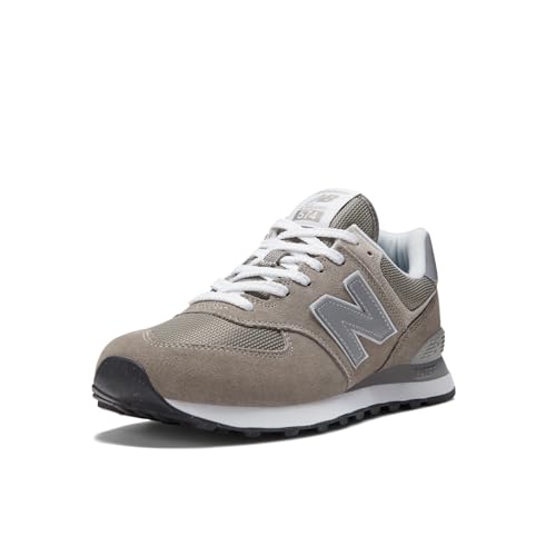 New Balance Men's 574 Core Sneaker, Grey/White, 8.5 X-Wide
