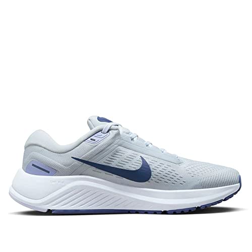 Nike Women's Air Zoom Structure 24 Trainers, Pure Platinum Diffused Blue Photon Dust, 6.5 UK (9 US)