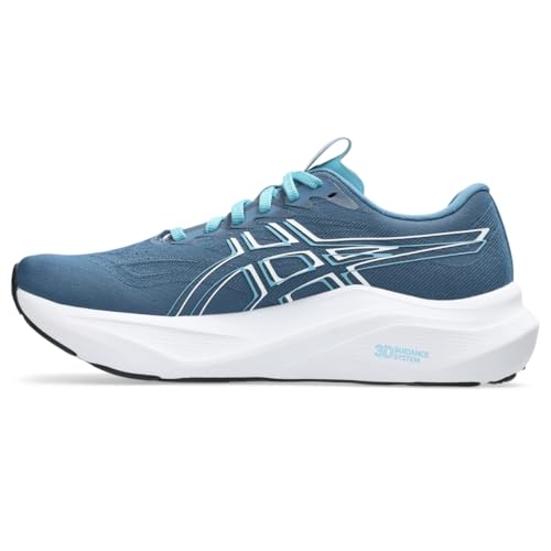 ASICS Women's GT-2000 14 Running Shoes, 7, Winter SEA/White