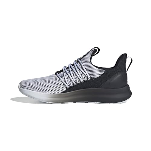 Adidas Men's Lite Racer Adapt 7.0, White/Black/White, 10.5