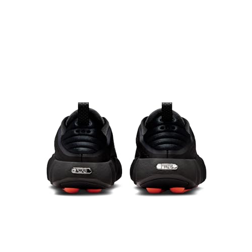 Nike Mind 002 Black Hyper Crimson, HQ4308-001, Futuristic Hybrid Sneaker, Knit, Sensory Footwear, Black Hyper Crimson, 28.0 cm