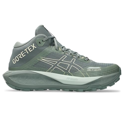 ASICS Men's Gel-Trabuco MT GTX Trail Running Shoes, 11, Monument Blue/Vanilla
