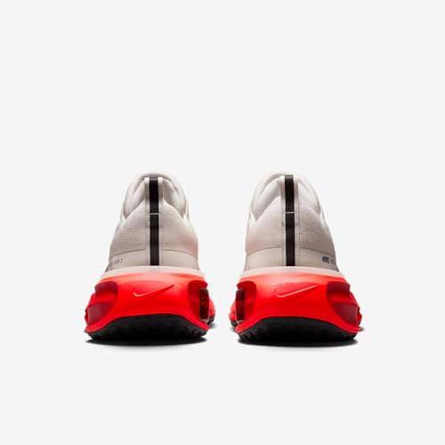 Nike Invincible 3 Men's Road Running Shoes (DR2615-009, Phantom/Bright Crimson/University Red/Black) Size 14