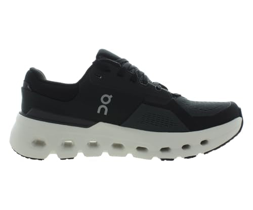 On Cloudrunner 2 Wide Womens Shoes Size 7.5, Color: Eclipse/Black-Black