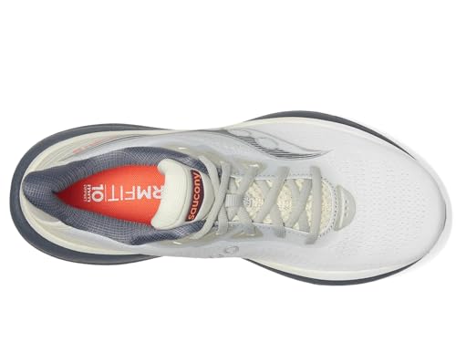 Saucony Men's Triumph 23 Sneaker, Grey/Shadow, 10.5