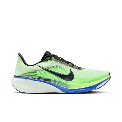 Nike Men's Air Zoom Pegasus 42 Sneaker, Volt Tint/Black Spruce/Sapphire, 10