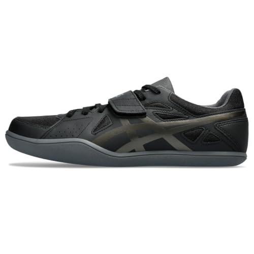 ASICS Men's Hyper Throw 3 Track & Field Shoes, 7, Black/Gunmetal