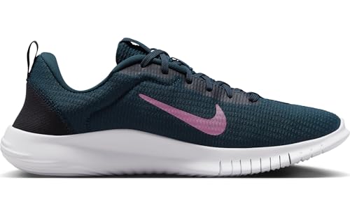 Nike Womens Flex Experience Run 12 Armory Navy/Plum Dust/Black 8 Medium