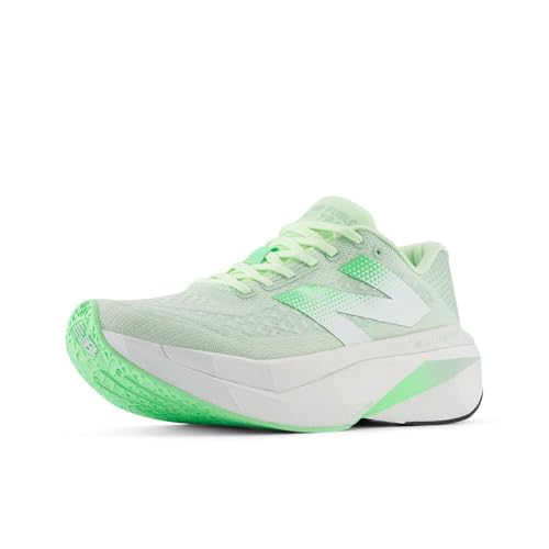 New Balance Men's FuelCell SuperComp Trainer V3 Running Shoe, Melon Water/Clay Ash/White, 12 M