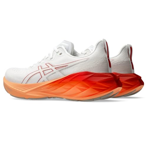 ASICS Men's NOVABLAST 4 Running Shoes, 13, White/Moonrock