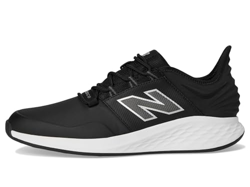 New Balance Golf Shoe Men's Fresh Foam ROAV Golf v2, Black/Grey 10.5 Medium