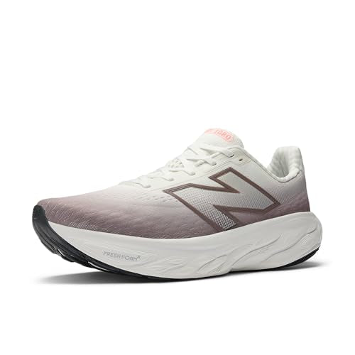 New Balance Men's Fresh Foam X 1080 V14 Running Shoe, Earth Shadow/Reflection/Urgent Red, 10 M