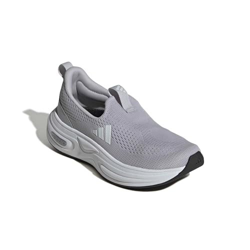 adidas Women's Cloudfoam Cuxxion - Lounge, Solid Grey/White/Black, 7
