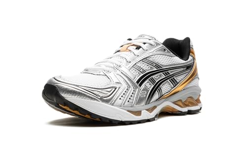 ASICS Mens Gel-Kayano 14 White/Pure Gold White/Pure Gold 1201A019 102 - Size 8.5