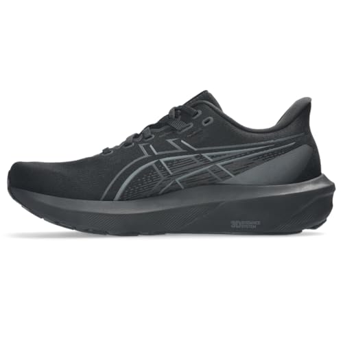 ASICS Men's GT-1000 15 Running Shoes, 15, Black/Black