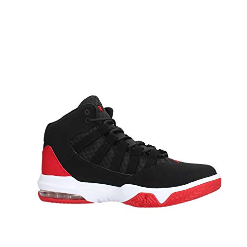 Nike Downshifter 6 Lea, Men's Sports Shoes, Black Black Gym Red 023, 10.5