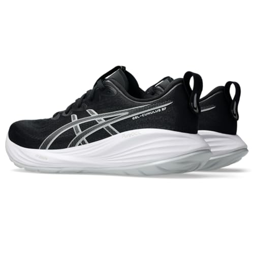 ASICS Men's Gel-Cumulus 27 Running Shoes, 11, Black/Concrete