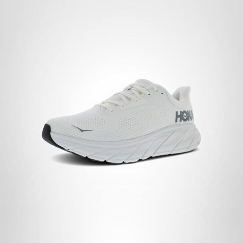 Hoka Men's Arahi 7 Blanc De Blanc/Steel Wool 11.5 Medium - alternate view 5