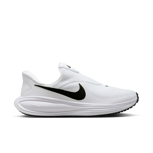 Nike Men's Revolution 8 Road Running Shoes, White/Black-Wolf Grey, 11