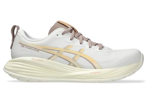 ASICS Men's Gel-Cumulus 27 Trainers, White Fawn, 9 US