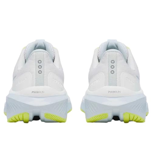 Saucony Women's Echelon 10 Sneaker, White/Ballad, 9.5 Wide