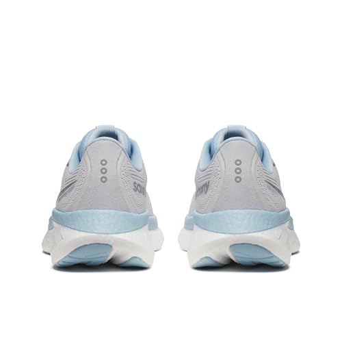 Saucony Women's Ride 18 Sneaker, Cloud/Dream, 10