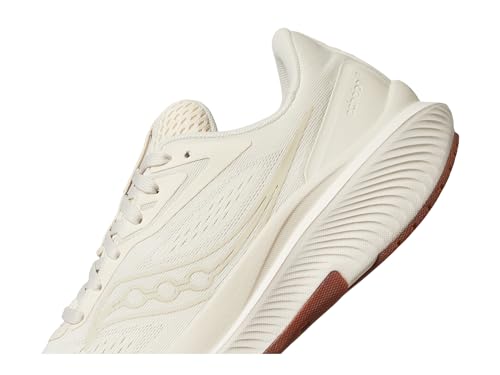 Saucony Women's Echelon 10 Sneaker, Rye/Gum, 5 Wide