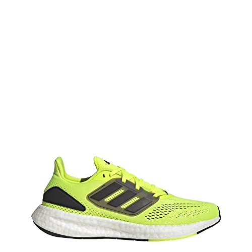 Adidas Men's Pureboost 22 Solar Yellow/Black/White 12 Adult