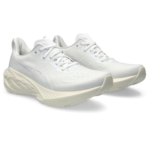 ASICS Men's NOVABLAST 4 Running Shoe, 13, White/White