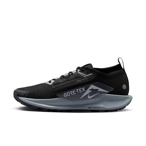 Nike Mens Pegasus Trail 5 Gore-TEX Black/Wolf Grey/Cool Grey/Anthracite 7.5 Medium