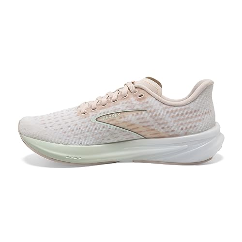 Brooks Women’s Hyperion Neutral Running Shoe - Crystal Grey/Blue Glass/White - 10 Medium