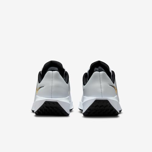 Nike Infinity G NN Golf Shoes (White/Black/Topaz Gold) Size 9.5